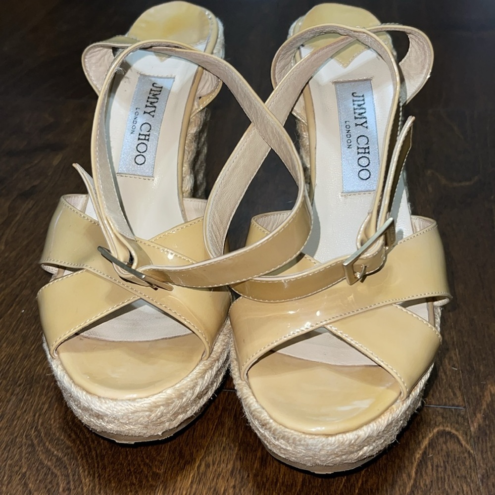 Jimmy Choo patent leather espadrilles - Picture 14 of 15